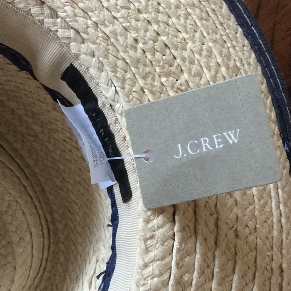 J. Crew Accessories Host Pick J Crew Straw Sun Hat New Poshmark